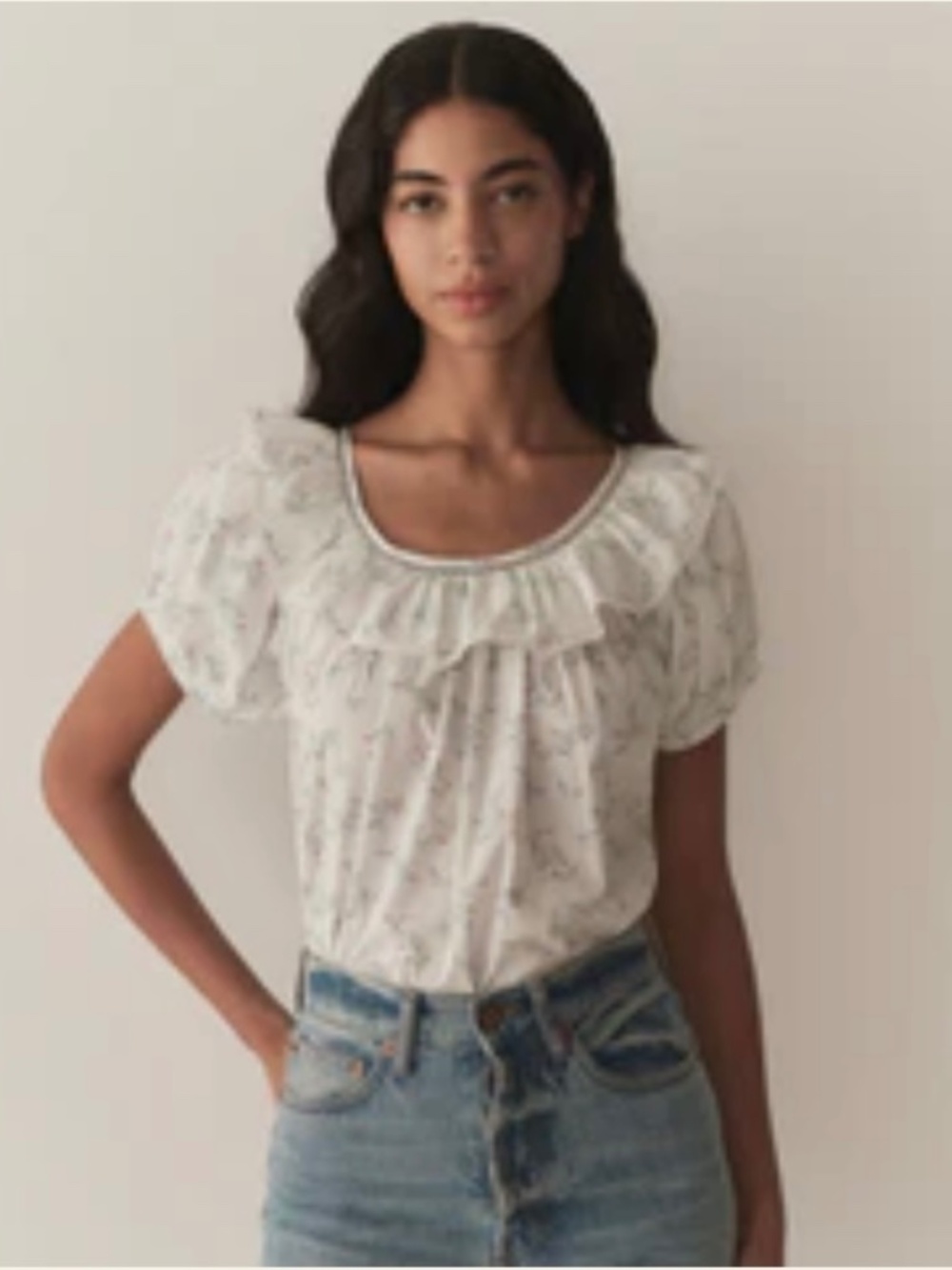 Doen silvie top - size m